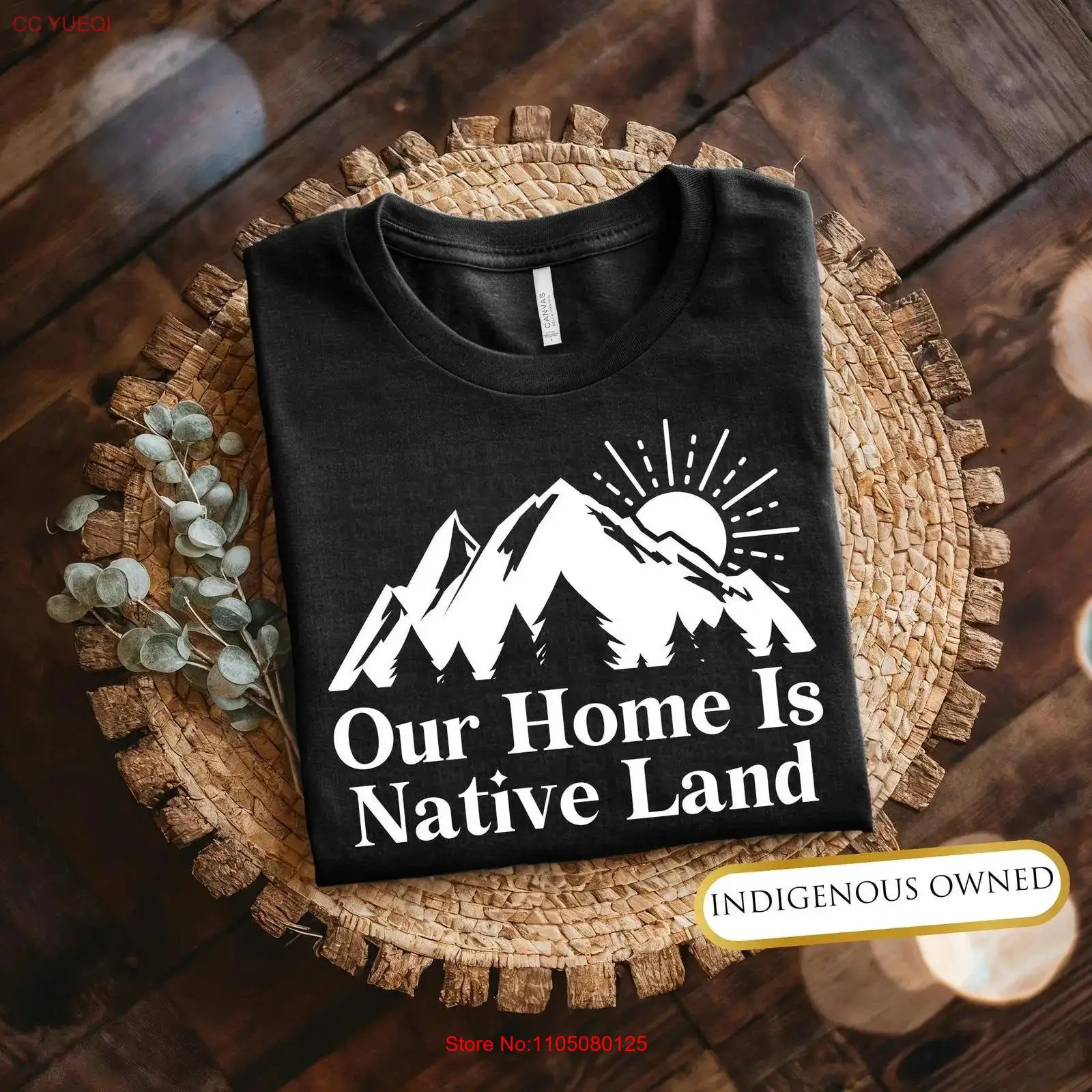 Outdoor Adventure Wear - Our Home Is Native Land T