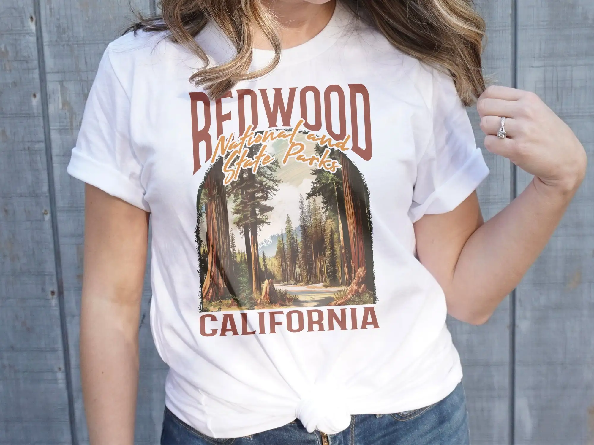 Outdoor Adventure Wear - Redwood National and State Parks T