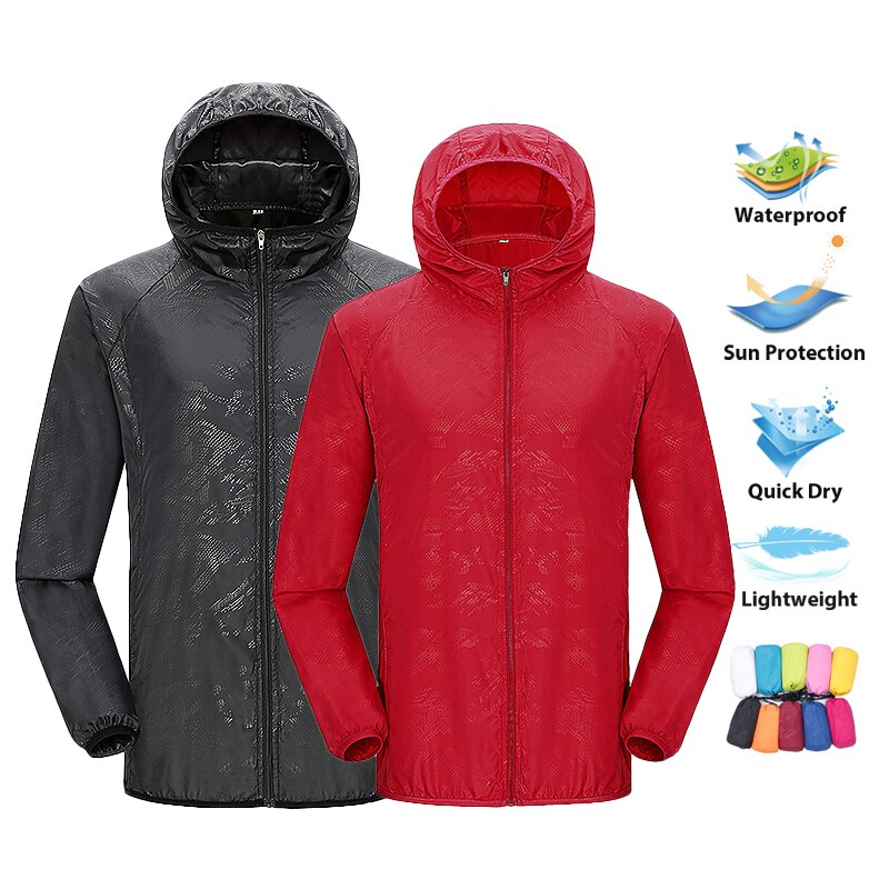 Outdoor Adventure Clothing - LNGXO Unisex Hiking Jacket Men Women