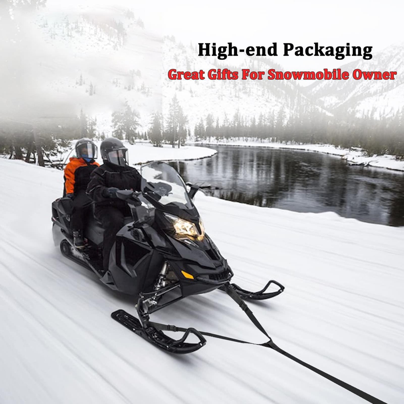 Outdoor Adventure Gear - Snowmobile Tow Strap Heavy-Duty Outdoor Gear