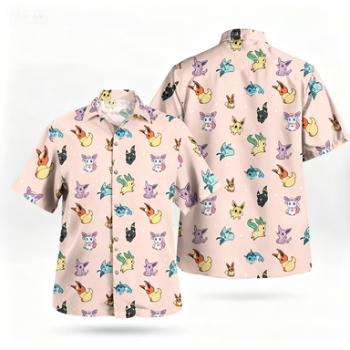 Outdoor Adventure Clothing - 2026 Summer BANDAI Mimikyu Purple Pattern