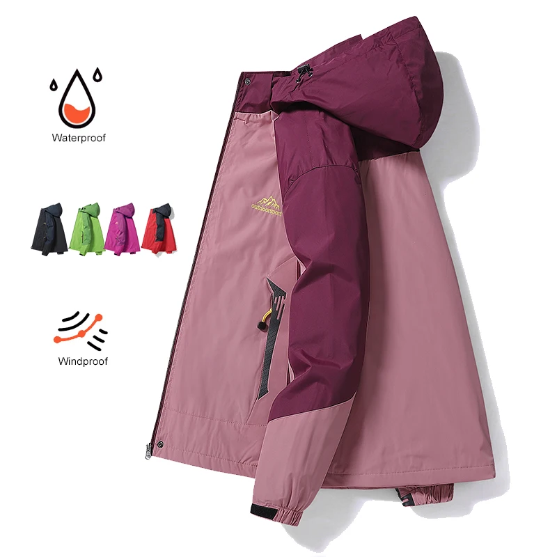 Outdoor Adventure Clothing - Women Spring Trekking Jacket Outdoor Hiking