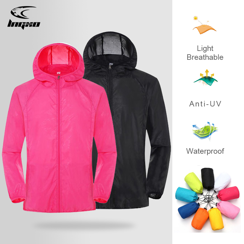 Men Women Hiking Jacket Waterp - Outdoor Adventure Clothing 评论和价格
