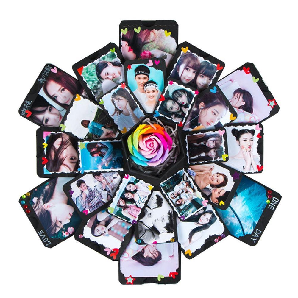 Photo Album Box DIY Scrapbook  - Outdoor Adventure Box 评论和价格