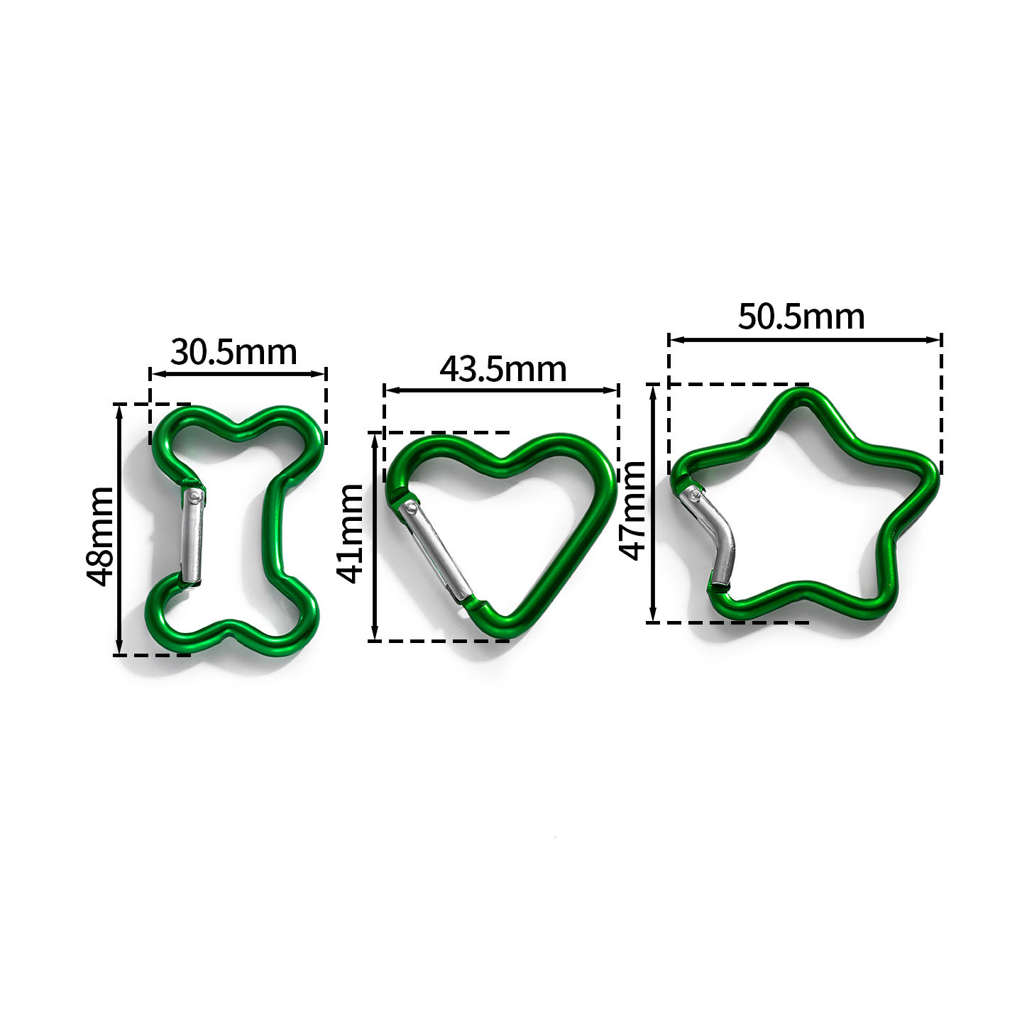 1pcs/Lot Aluminum Mini Carabin - Carabiner Locking D 评论和价格